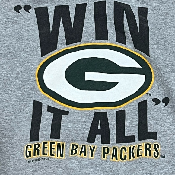 Vintage Green Bay Packers Starter NFL Win it All Super Bowl 1990s Sweatshirt - Picture 5 of 6